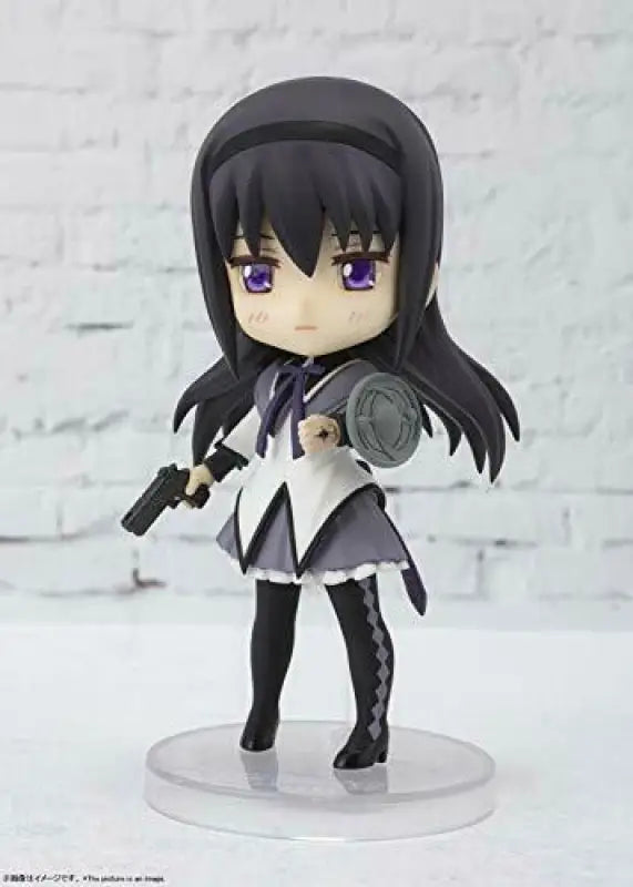 Bandai Figuarts Mini Puella Magi Madoka Magica Homura Akemi Figure - Scale