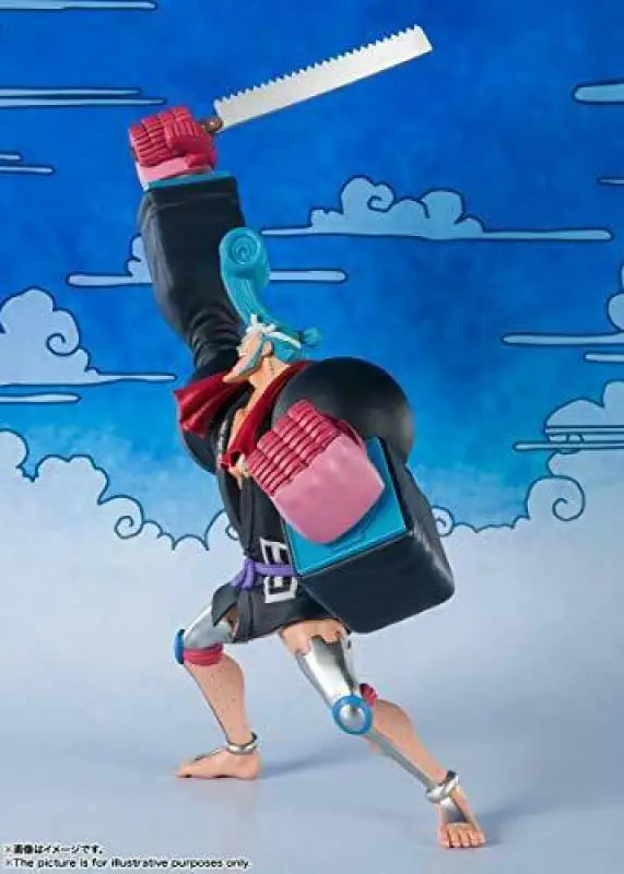 Bandai Figuarts Zero Franky Franosuke Figure - Scale