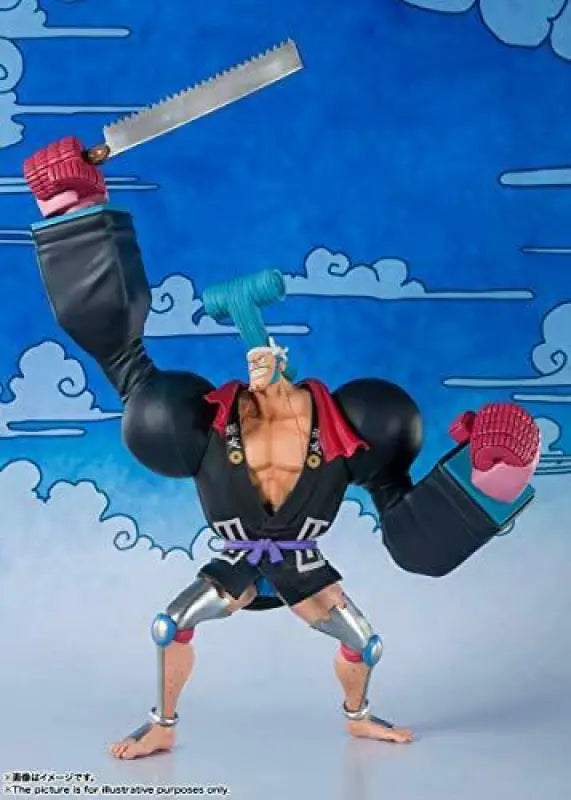 Bandai Figuarts Zero Franky Franosuke Figure - Scale