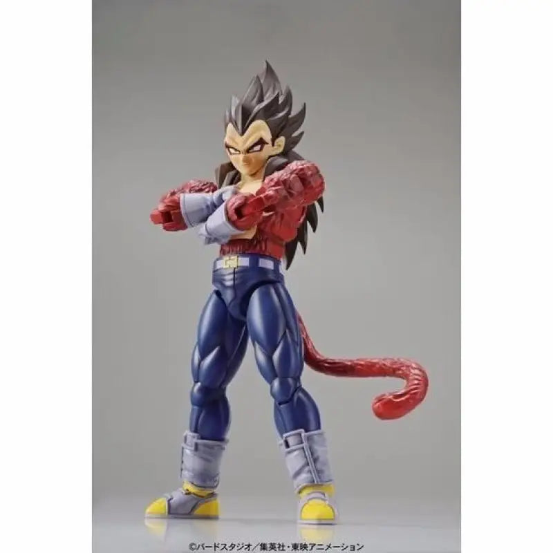 Bandai Figure-rise Standard Dragon Ball Gt Super Saiyan 4 Vegeta Model Kit - Plastic