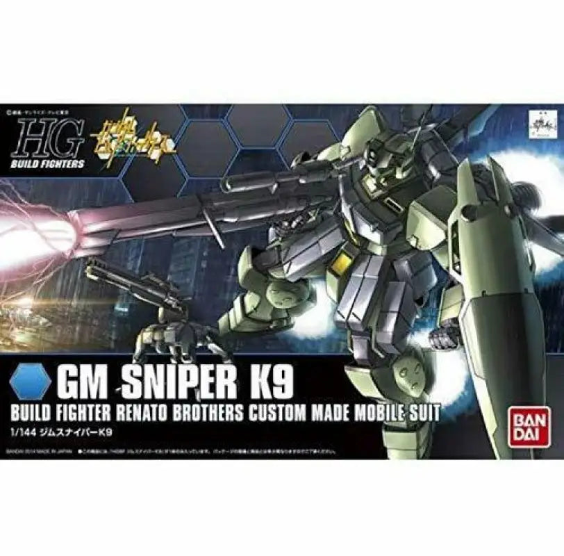 Bandai Gm Sniper K9 Hgbf 1/144 Gunpla Model Kit