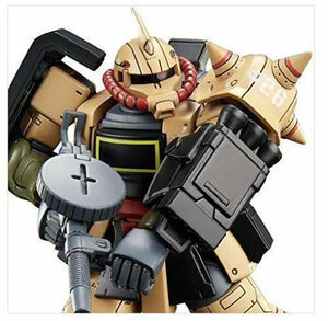 Bandai Hg 1/144 Ms-06d Zaku Desert Type Kit Gundam - Plastic Model