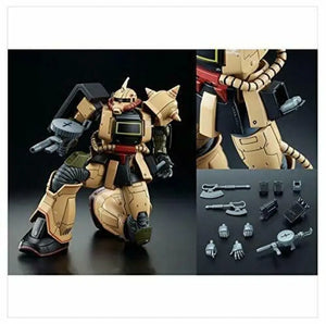 Bandai Hg 1/144 Ms-06d Zaku Desert Type Kit Gundam - Plastic Model