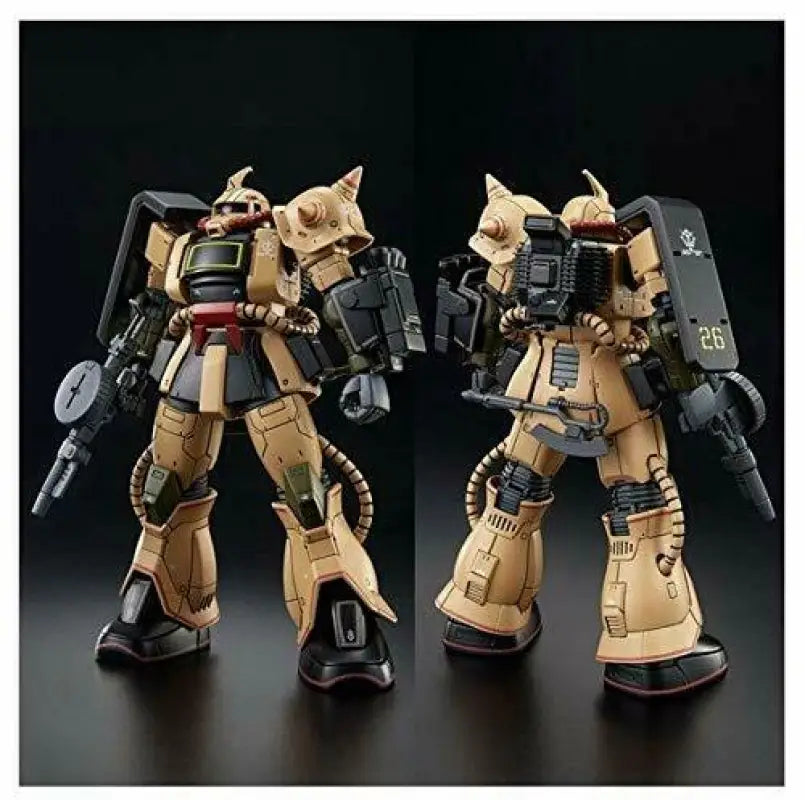 Bandai Hg 1/144 Ms-06d Zaku Desert Type Kit Gundam - Plastic Model