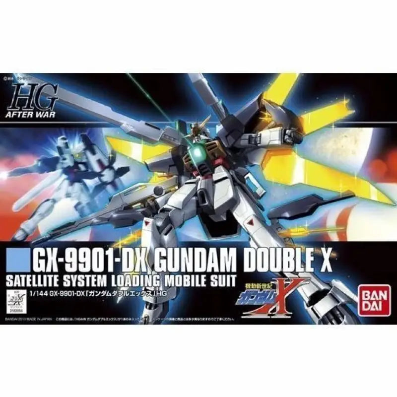 Bandai Hgaw 1/144 Gx-9901-dx Gundam Double X Plastic Model Kit - Gunpla