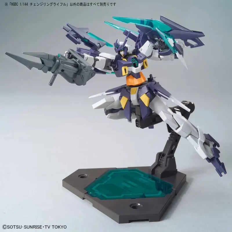 Bandai Hgbc 1/144 Changeling Rifle Plastic Model Kit Gundam Build Fighters - Gunpla