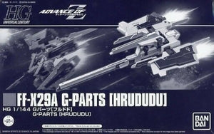 Bandai Hguc 1/144 Ff-x29a G-parts Hrududu Plastic Model Kit Gundam A.o.z - Gunpla