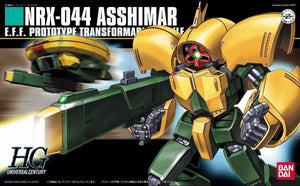 Bandai Hguc 1/144 Nrx-044 Asshimar Plastic Model Kit Mobile Suit Z Gundam Japan - Gunpla