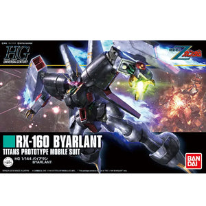 Bandai Hguc 1/144 Rx-160 Byarlant Plastic Model Kit Z Gundam - Gunpla