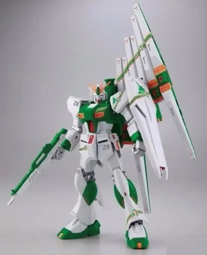 Bandai Hguc 1/144 Rx-93 Nu Gundam Ver Gft 7-eleven Color Model Kit - Gunpla