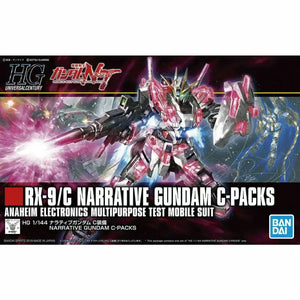 Bandai Hguc 1/144 Rx-9/c Narrative Gundam C-packs Model Kit Nt - Gunpla