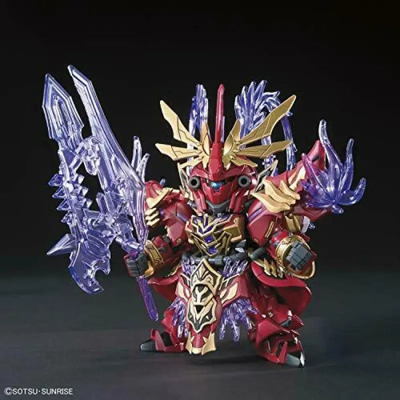 Bandai Lyu Bu Sinanju & Chituma Sd Gundam Model Kits - Plastic Kit