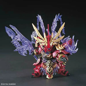 Bandai Lyu Bu Sinanju & Chituma Sd Gundam Model Kits - Plastic Kit