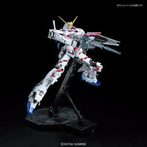 Bandai Mg 1/100 Rx-0 Unicorn Gundam Red/green Twin Frame Edition Titanium Finish - Gunpla