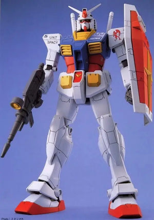 Bandai Mg 1/100 Rx-78-2 Gundam Plastic Model Kit Mobile Suit - Gunpla