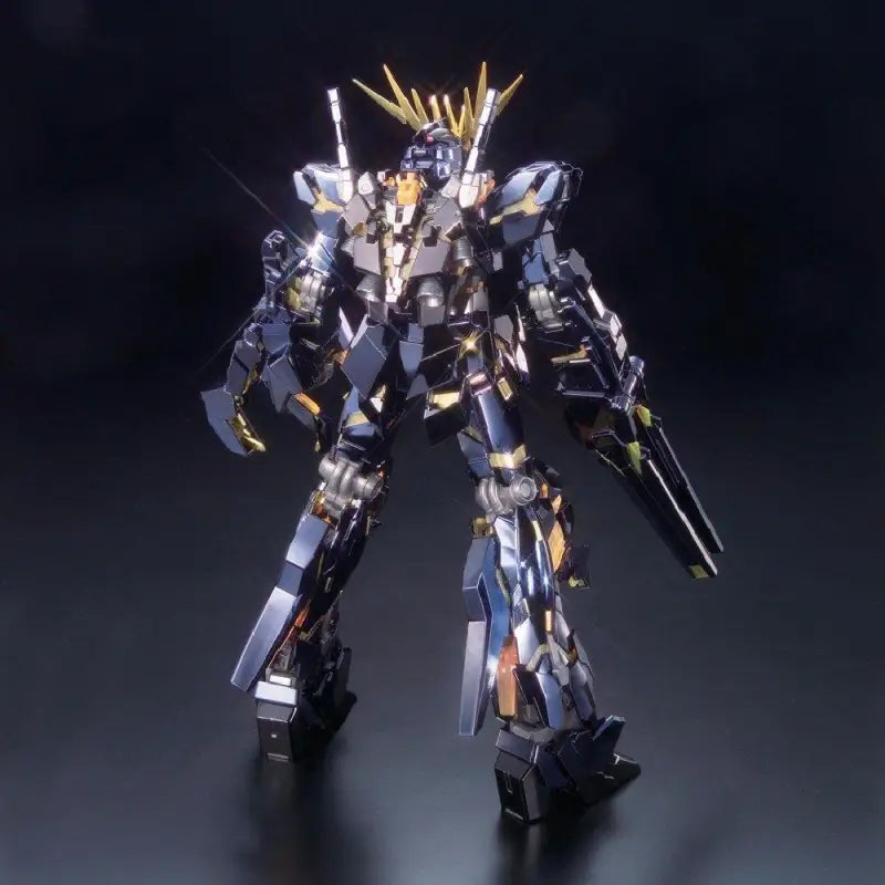 Bandai Mg 1/100 Unicorn Gundam 02 Banshee Titanium Finish Model Kit Uc - Gunpla