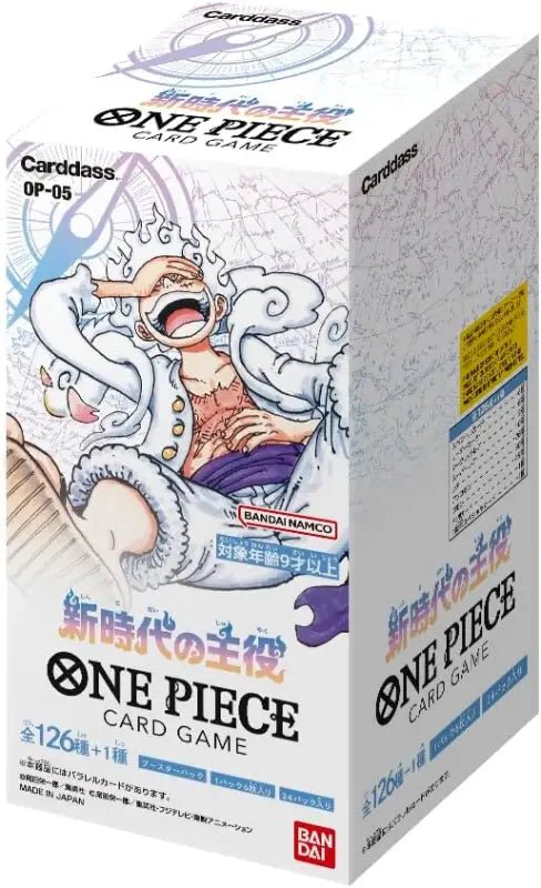 Bandai One Piece Card Game New Era Protagonist 24 Packs Japan Op-05 - YOYO JAPAN