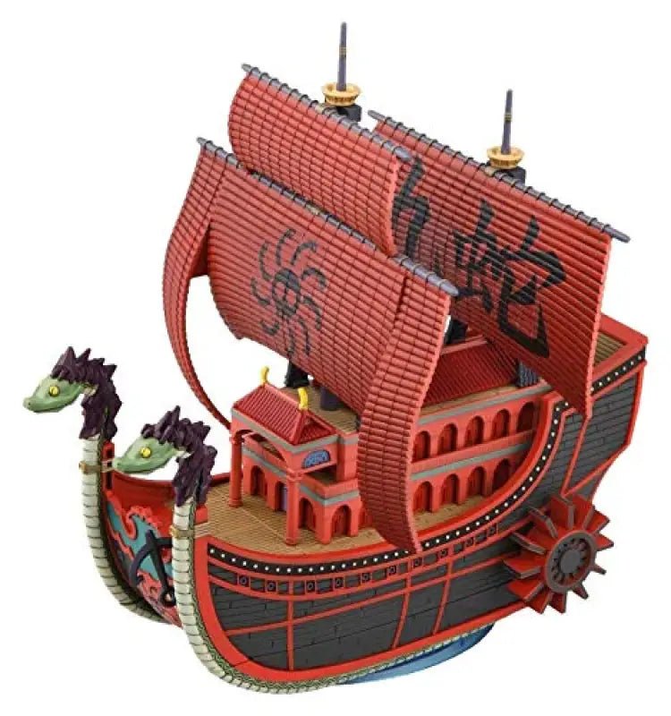 Bandai One Piece Grand Ship Collection: Nine Snake Pirate Ship (Kuja Pirates) Japanese Toy Model