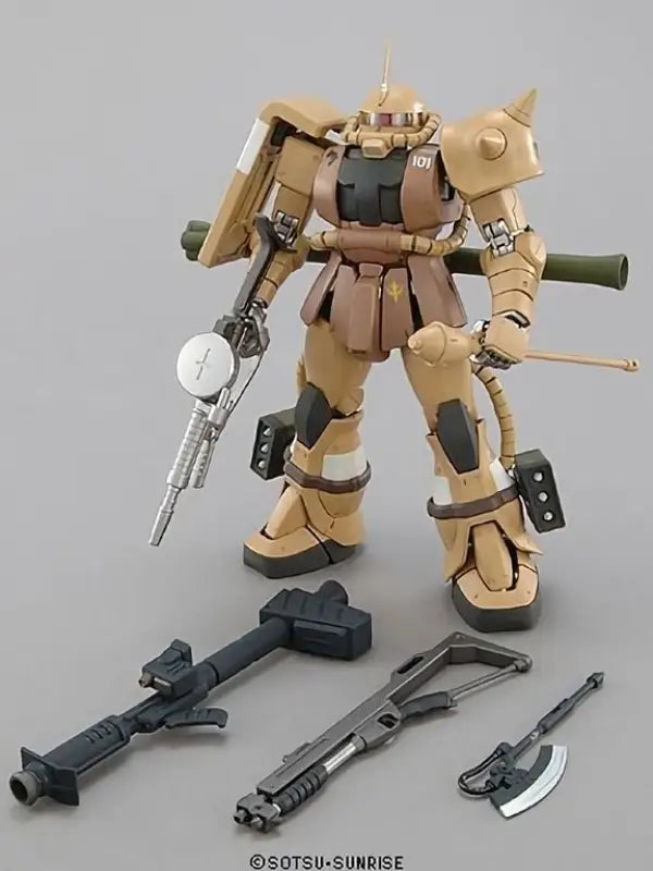 Bandai Pro Shop Limited Mg 1/100 Ms-06j Zaku Katsumi Kawaguchi Produce Model Kit - Gunpla