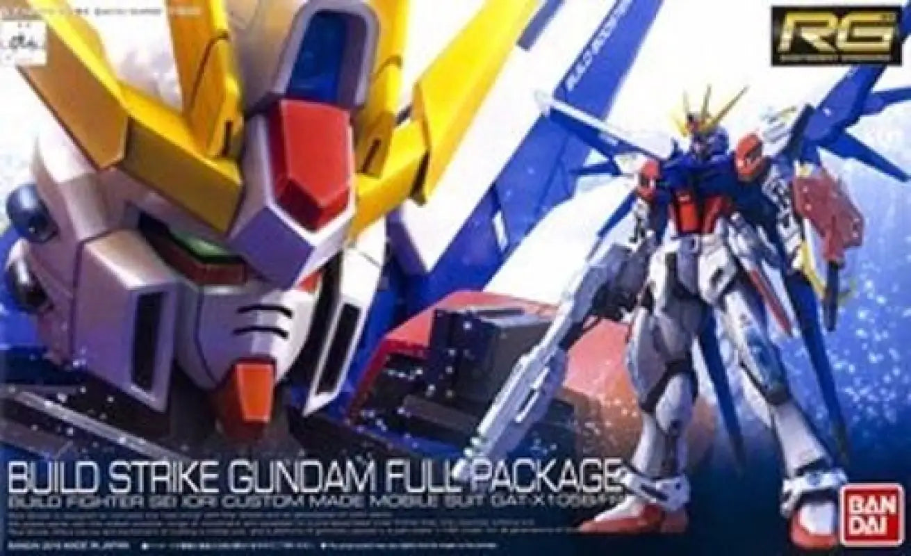 Bandai Rg 1/144 Gat-x105b/fp Build Strike Gundam Full Package Model Kit F/s - Gunpla