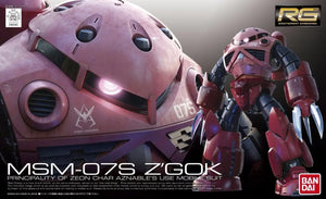 Bandai Rg 1/144 Msm-07s Z’gok Char’s Custom Model Kit Gundam - Gunpla