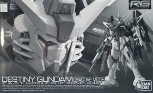 Bandai Rg 1/144 Zgmf-42s Destiny Gundam Deactive Mode Model Kit Seed Japan - Gunpla