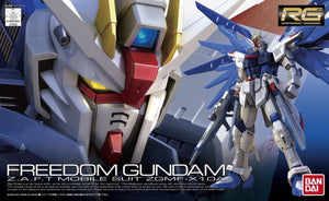 Bandai Rg 1/144 Zgmf-x10a Freedom Gundam Plastic Model Kit Seed Japan - Gunpla