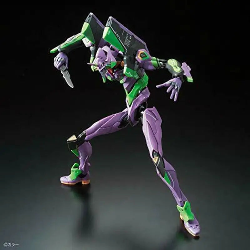 Bandai Rg Evangelion Unit-01 Dx Transport Platform Set Plastic Model Kit - Action Figure