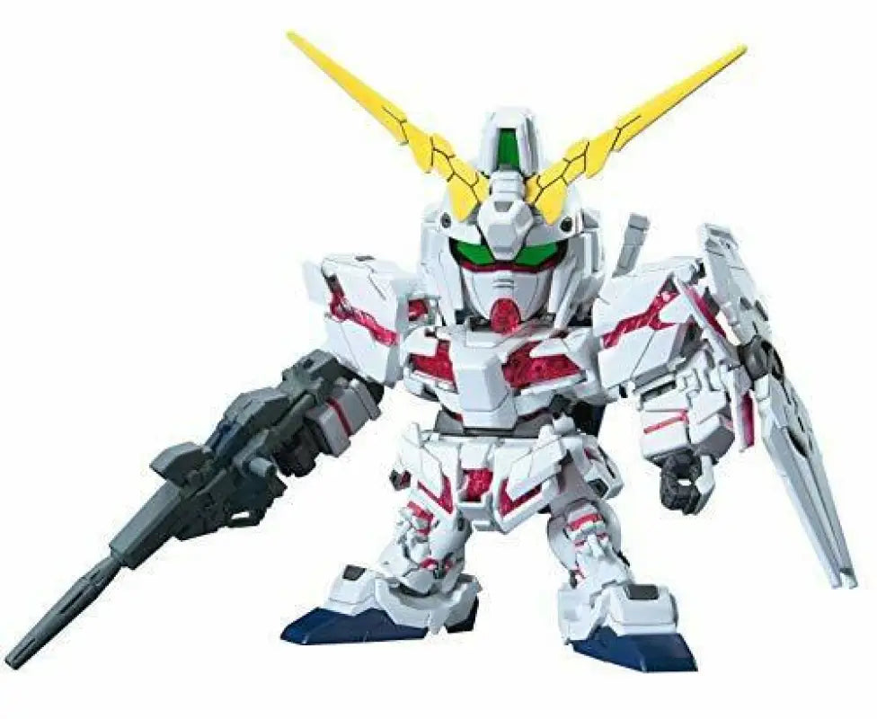 Bandai Unicorn Gundam Sd Plastic Model Kit