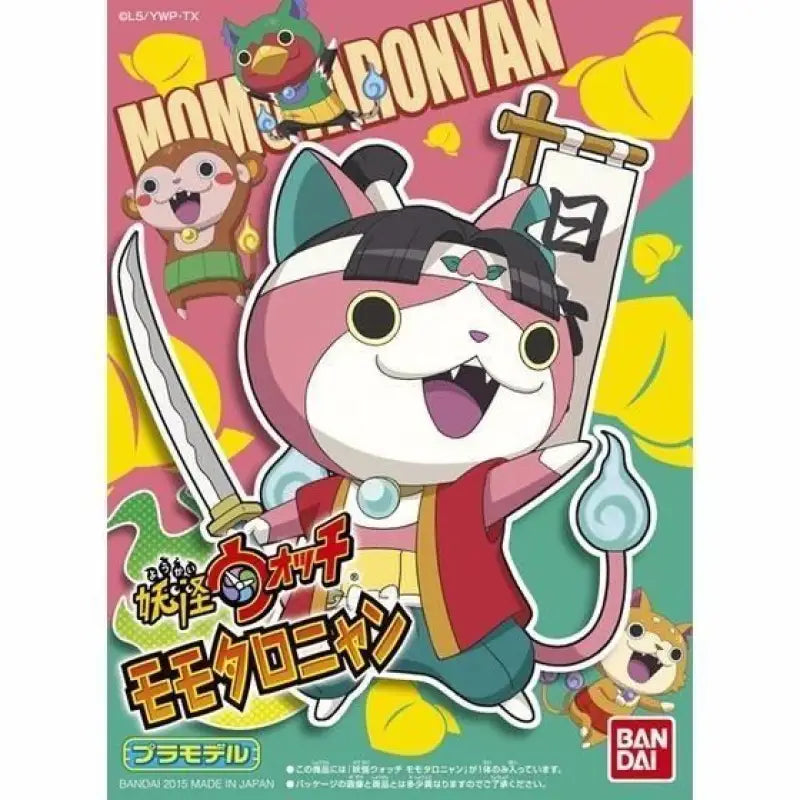 Bandai Yo-kai Watch No. 15 Momotaronyan Plastic Model Kit