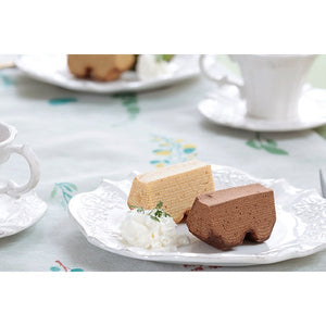Baum u. Baum Japanese Baumkuchen Ring Cake Plain & Chocolate 2 Pieces