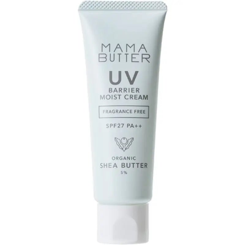 Bbye Mama Butter UV Barrier Moist Cream Unscented SPF27 PA++ 45g - Sunscreen For Face And Body - YOYO JAPAN