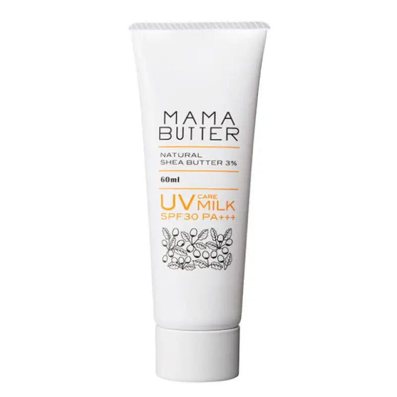 Bbye Mama Butter UV Care Milk SPF30 PA+++ 60ml - Shea Butter Sunscreen - Milk Type Sunscreen - YOYO JAPAN