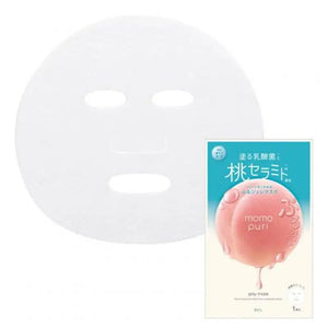 Bcl Momo Puri Cool Jelly Mask 4 Sheet - YOYO JAPAN