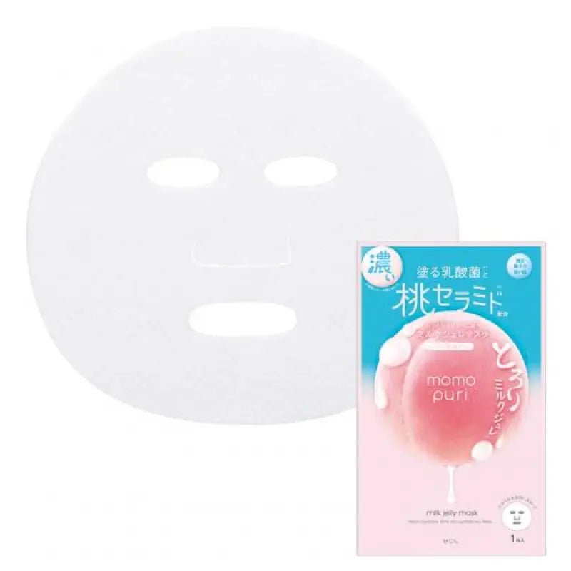 Bcl Momo Puri Milk Jelly Mask 4pc - YOYO JAPAN