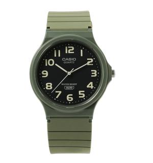 BEAMS BOY CASIO MQ24 COLOR Women's Watch, green