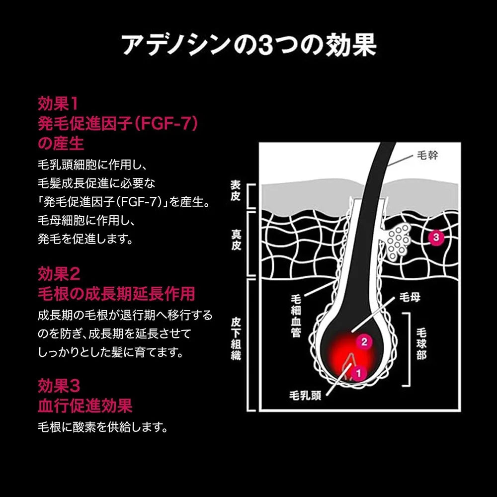 300ml Shiseido Adenogen Ex Scalp Tonic, unscented, designed for daily grooming