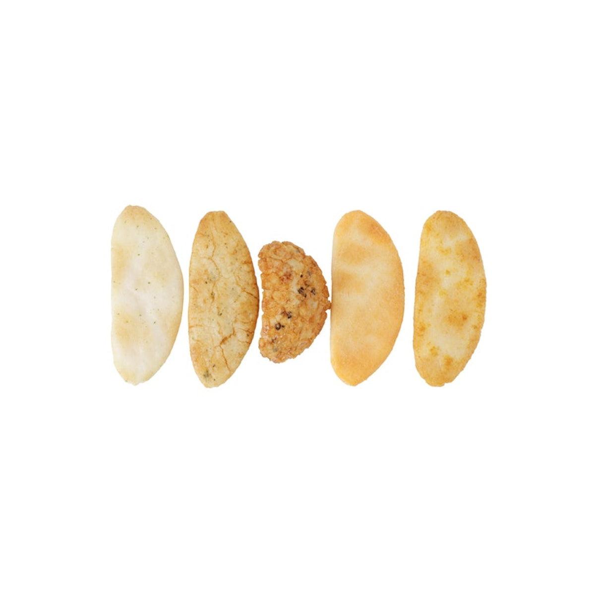 Befco Bakauke Senbei Rice Crackers 5 Flavors Assortment (Pack of 3 Bags) - YOYO JAPAN