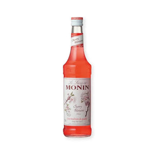 Monin Sakura Syrup, 700ml, cherry blossom flavor, ideal for cocktails and teas