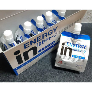 180g × 6 Units Morinaga In Jelly Energy Drink Muscat Flavor with easy-swallow texture, offering gentle energy for active days