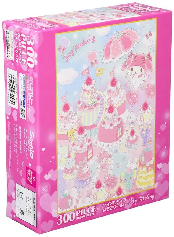 BEVERLY 93 - 153 Jigsaw Puzzle My Melody Strawberry World 300 Pieces