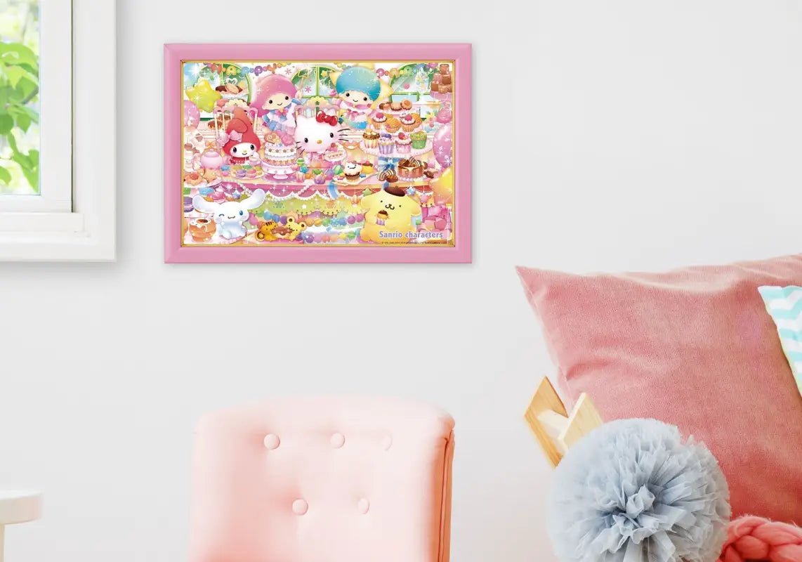 Beverly Jigsaw Puzzle 33-134 Sanrio Characters Happy Sweets Party (300 Pieces) Cute Puzzle - YOYO JAPAN
