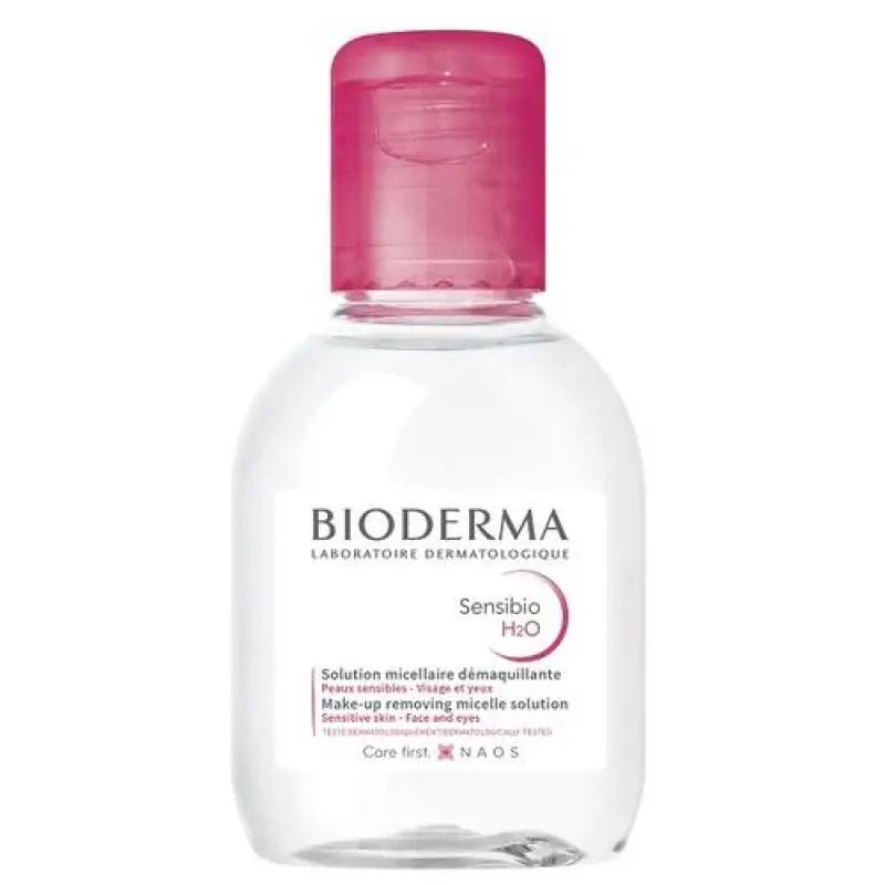 Bioderma Sancibio H2O D 100ml - Cleansing Water For Sensitive Skin - Japan Eye Makeup Remover - YOYO JAPAN
