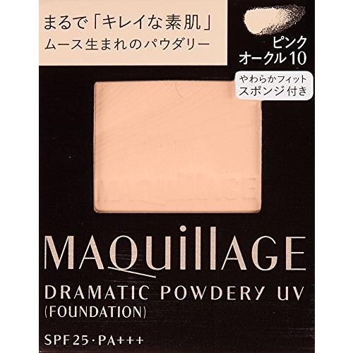 Maquillage Dramatic Powdery Uv Pink Ocher 10 Refill Spf25 Pa+++ 9.3G Japan