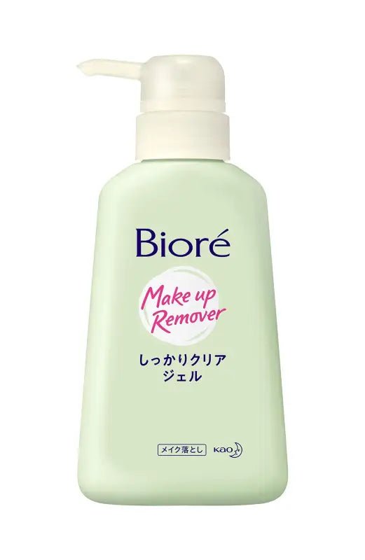 Biore Makeup Remover Clear Gel (Pump Type) 240g - Japanese Makeup Cleansing Gel - YOYO JAPAN