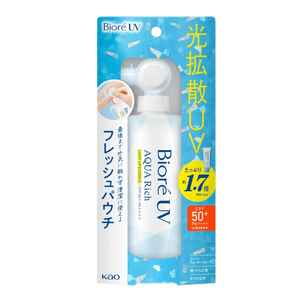 Biore UV Aqua Rich Light Up Essence Sunscreen SPF50 120g Fresh Pouch