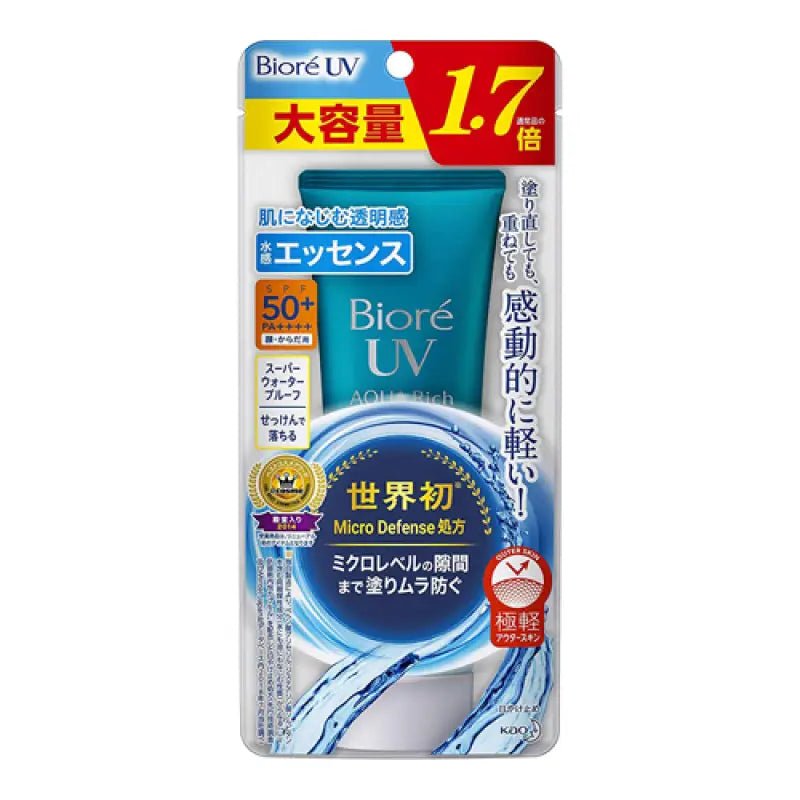 Biore UV Aqua Rich Watery Essence SPF50+/PA++++ 85g - YOYO JAPAN