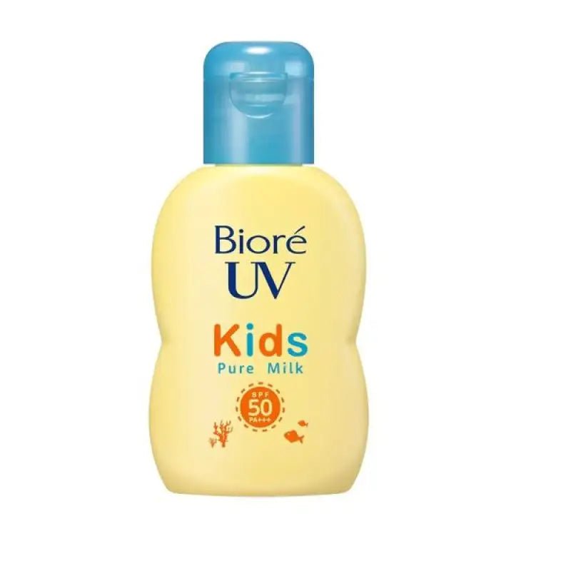 Biore UV Kids Pure Milk Sunscreen SPF50 / PA +++ 70ml fragrance-free - YOYO JAPAN