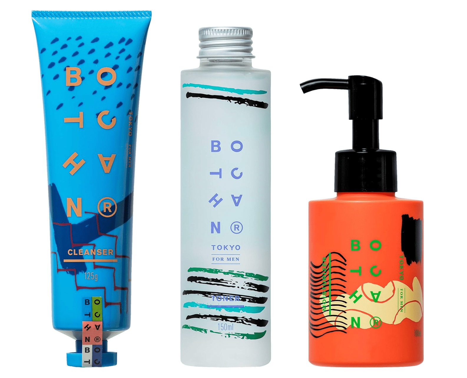 BOTCHAN BASIC CARE SET, Facial Cleansing, Lotion, Milky Lotion