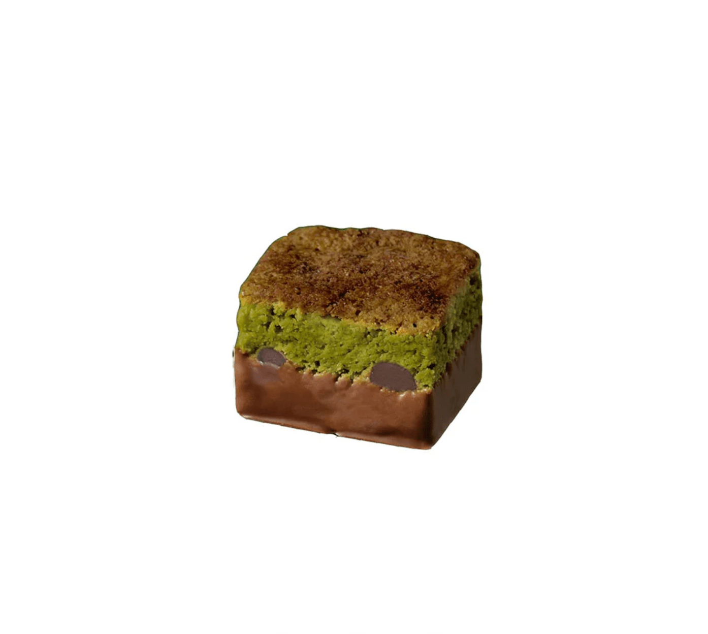 Bourbon Mini Rich Uji Matcha Brownie, 8 Pieces